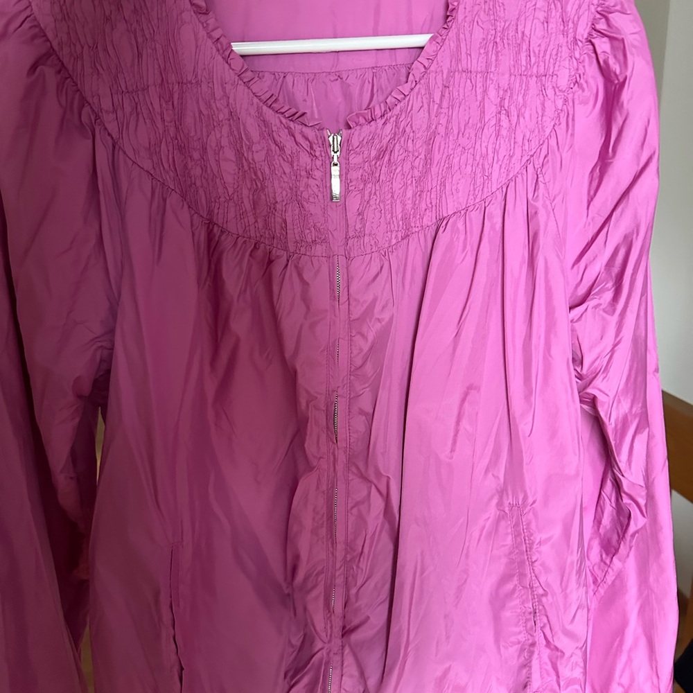 Escada Sport Vibrant Pink Zip-Up Jacket